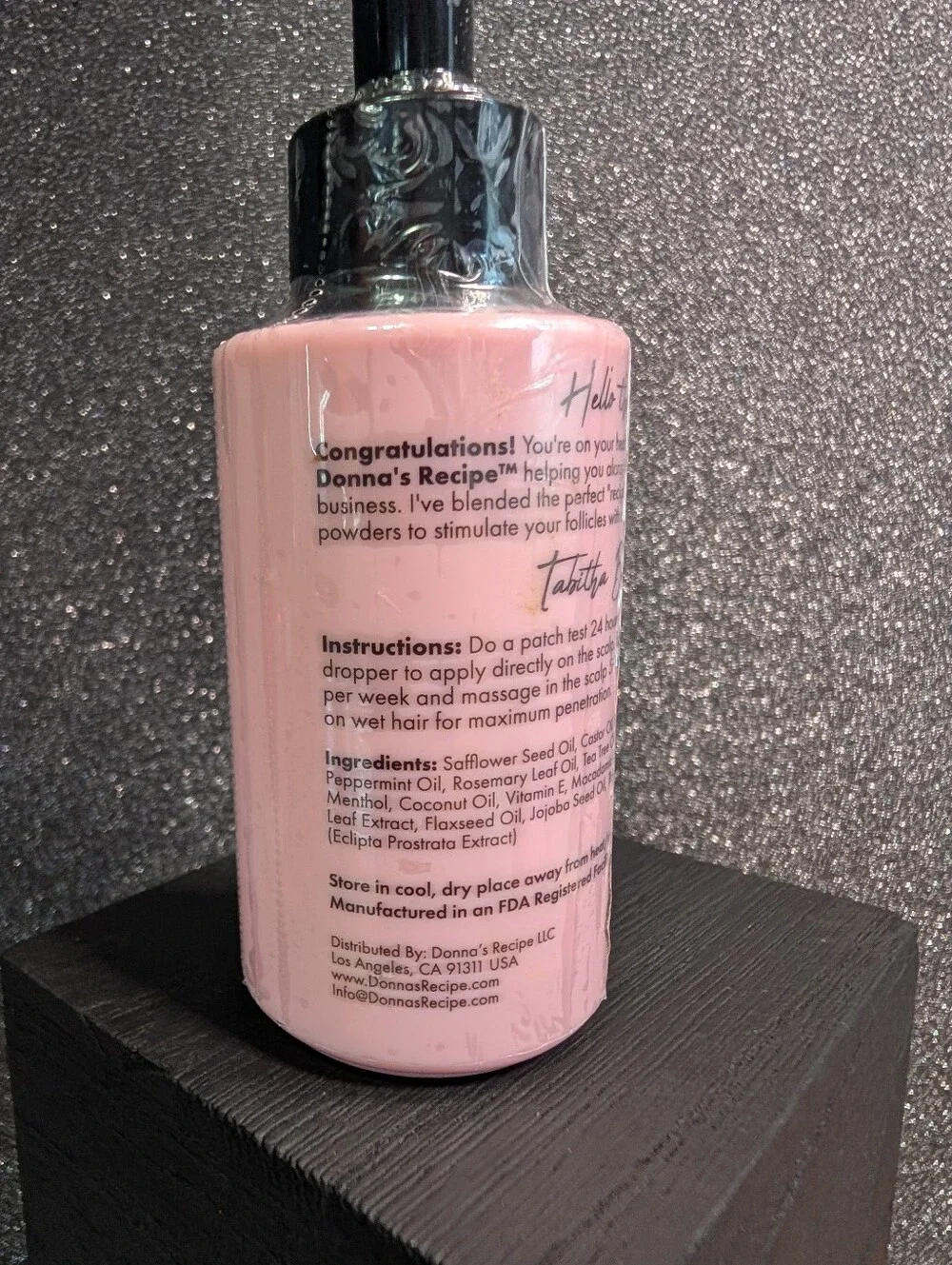 Donna's Recipe by Tabitha Brown Strength Hair Oil